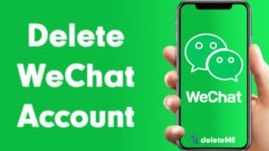 delete wechat account