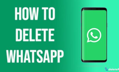how to delete whatsapp account