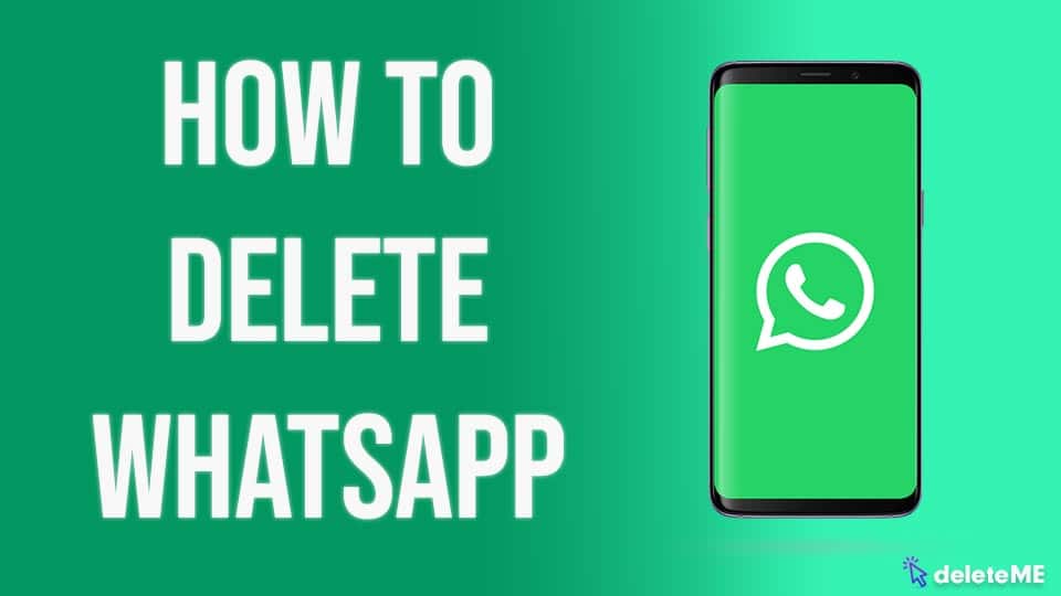 how to delete whatsapp account