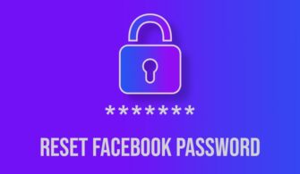 how to reset facebook password 1