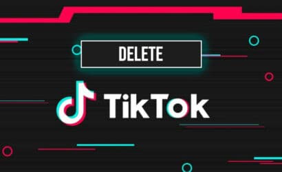 delete tiktok account