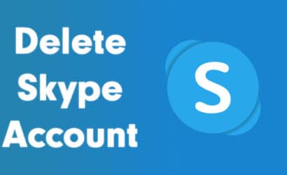 how to delete skype account